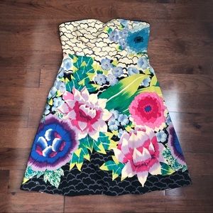 Moulinette Soeurs strapless cocktail dress in sz 4